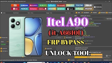 Itel A90 ( it-A6610l ) frp bypass unlock tool. easy solution..