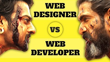 Difference between Web Designer and Web Developer (in Hindi) | IndiaUIUX