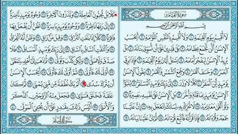 سورة القيامة بصوت القارئ عبدالرحمن الحميداني