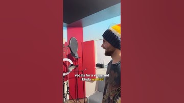 Mic technique + vocal chain + good performance = awesome #audioengineer #recordingstudio