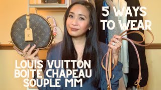 LOUIS VUITTON Boite Chapeau Souple Bag: Review, Close Ups, 5 Ways