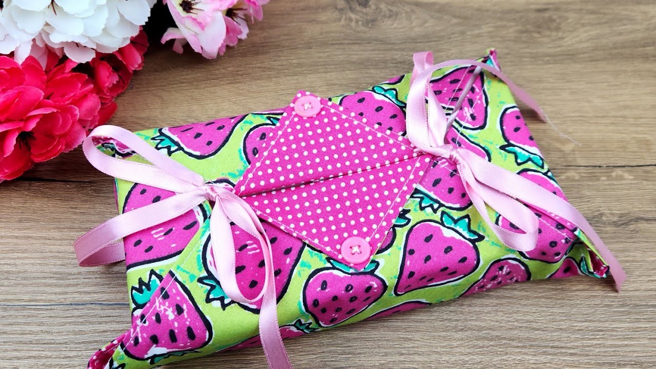 Sewing Fabric Napkin Holders – Great Idea for Gifts and Decor!