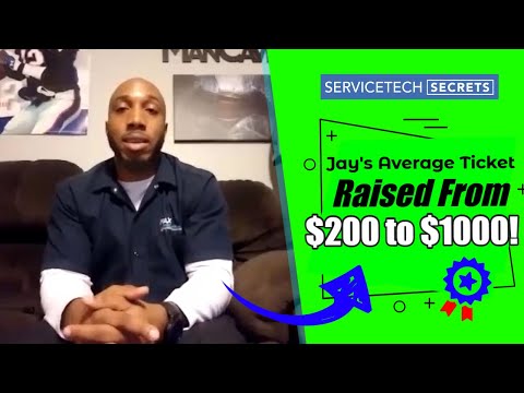 Watch how easily Jay's average ticket raised from $200 to over $1,000 because of the training!