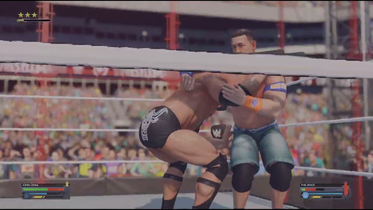 WWE ULTIMATE MATCH  John Cena VS Rock