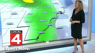 Slightly cooler, still above average in Metro Detroit -- What to know about upcoming rain chances