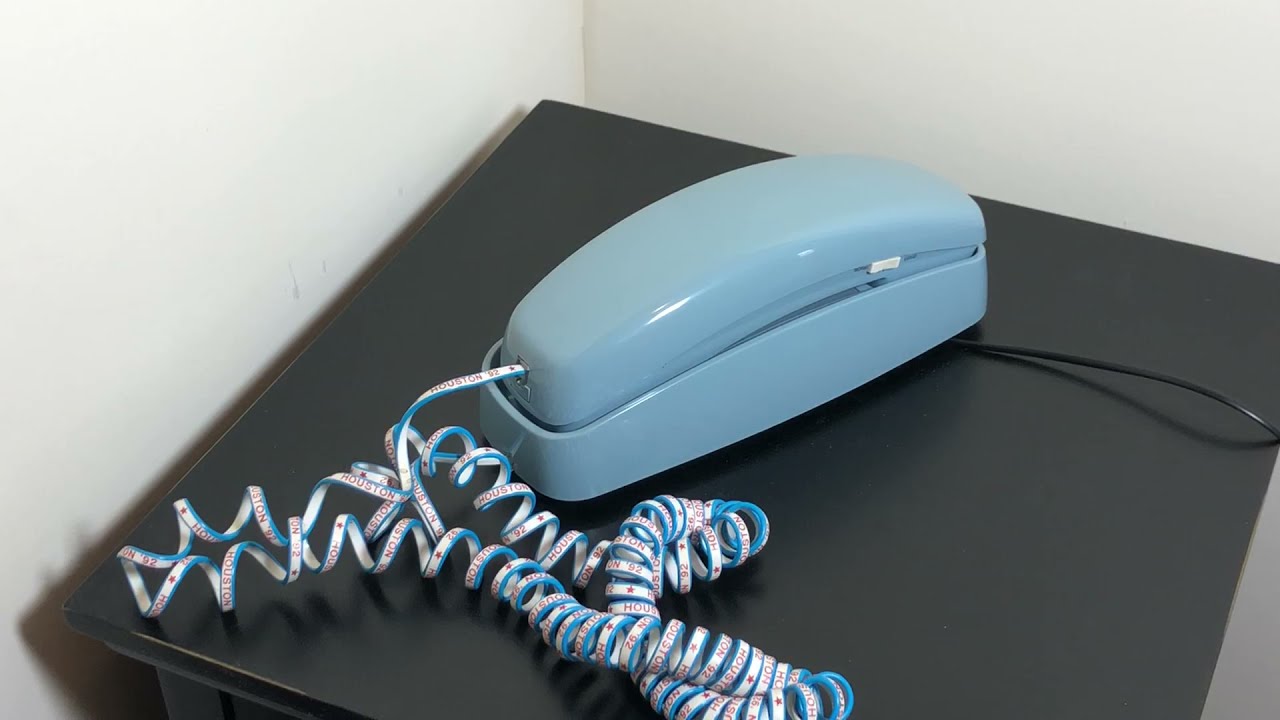 AT&T Trimline 210 Push Button Phone Demo