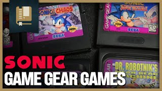 Sonic Games on SEGA Game Gear