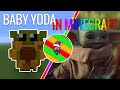 How to build Baby Yoda in Minecraft!! [Baby Yoda Minecraft Tutorial]