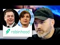 Elon Musk Grills Robinhood CEO in New Interview...