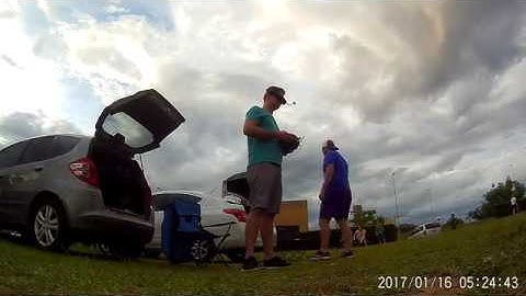 DIY Racer Gate approved, but so small :( and small Power Loop training with many crashes (Raw Video)