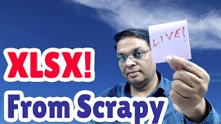 Sending Data to XLSX from Scrapy