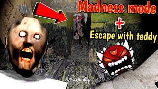 Granny 1.8 Remake - Madness mode - Escape with teddy (Sewer Escape)