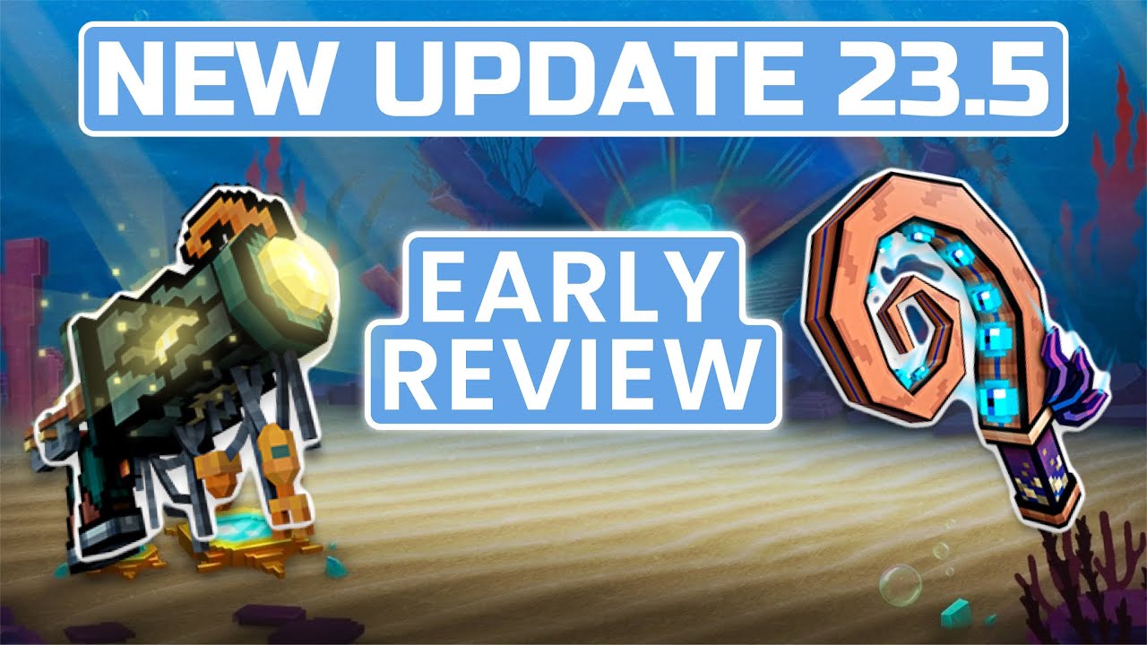 ALL NEW WEAPONS *EARLY REVIEW* Update 23.5 Pixel Gun 3D - YouTube