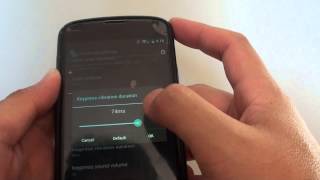 Google Nexus 4: How to Change Keyboard Vibration Intensity screenshot 5