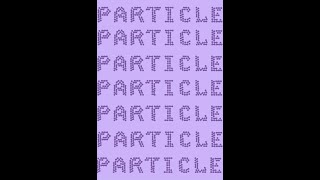 Particle, a Modular Typeface