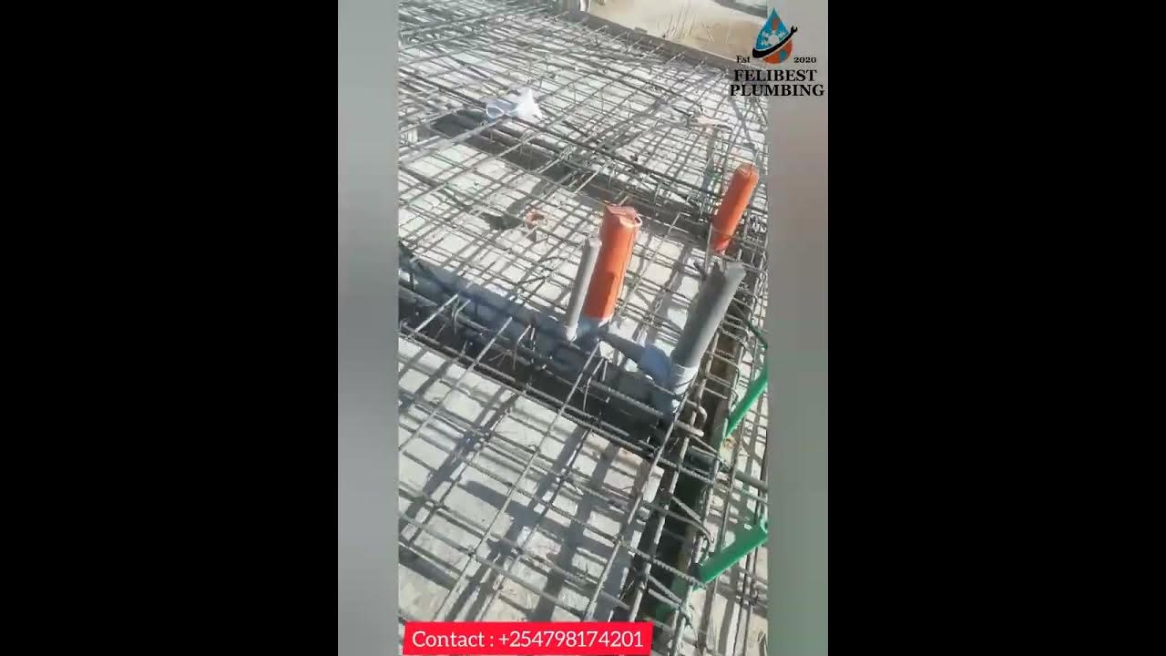 HOW TO DO POINTING ON A SLAB plumbing Felibest_Plumbing YouTube
