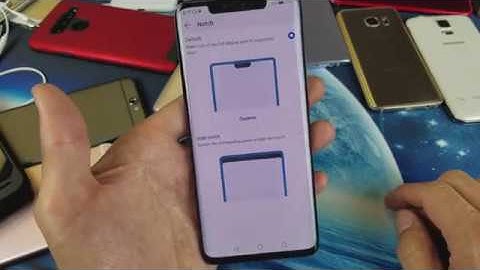 Huawei Mate 20 Pro: How to Hide the Notch