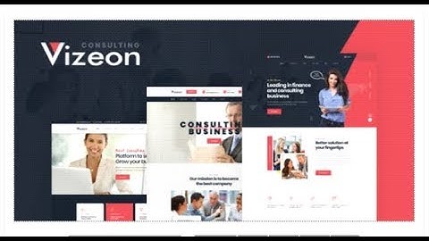 Vizeon - Business Consulting HTML Template | Themeforest Templates