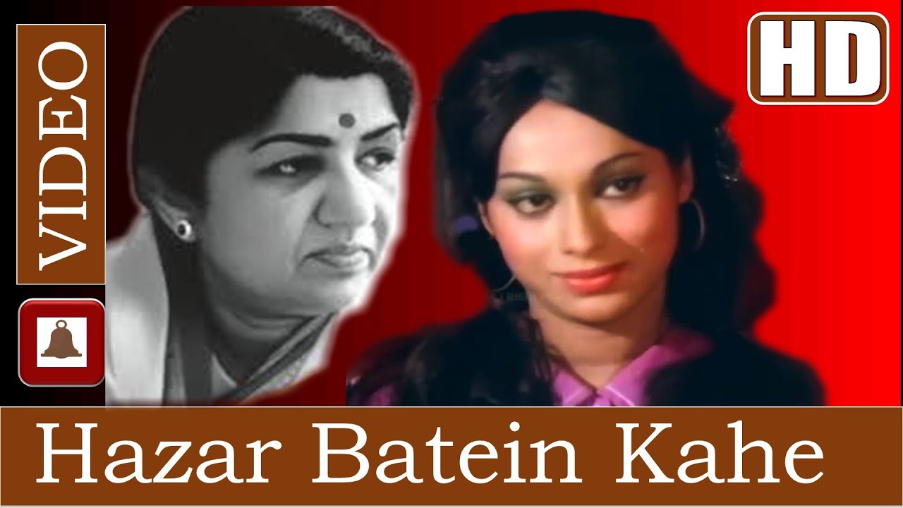 Lata Ravi Hazar Batein Kahe Zamana.. (Dolby Digital) Lata Mangeshkar Music Ravi ...