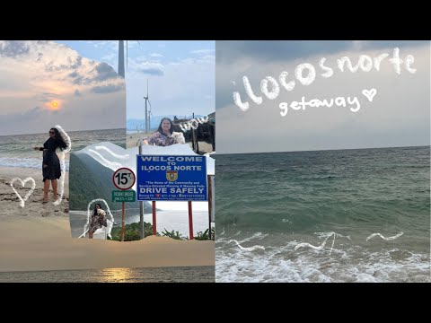 mariehXPERIENCE | Ilocos Norte Getaway | beach vlog🌊🐚