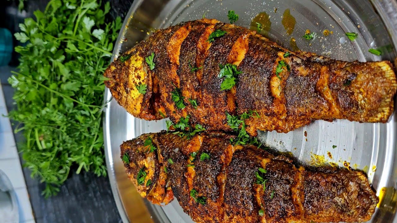 साबुत मछली फ्राई करने का तरीका | FISH FRY RECIPE | HOW TO MAKE FISH FRY 