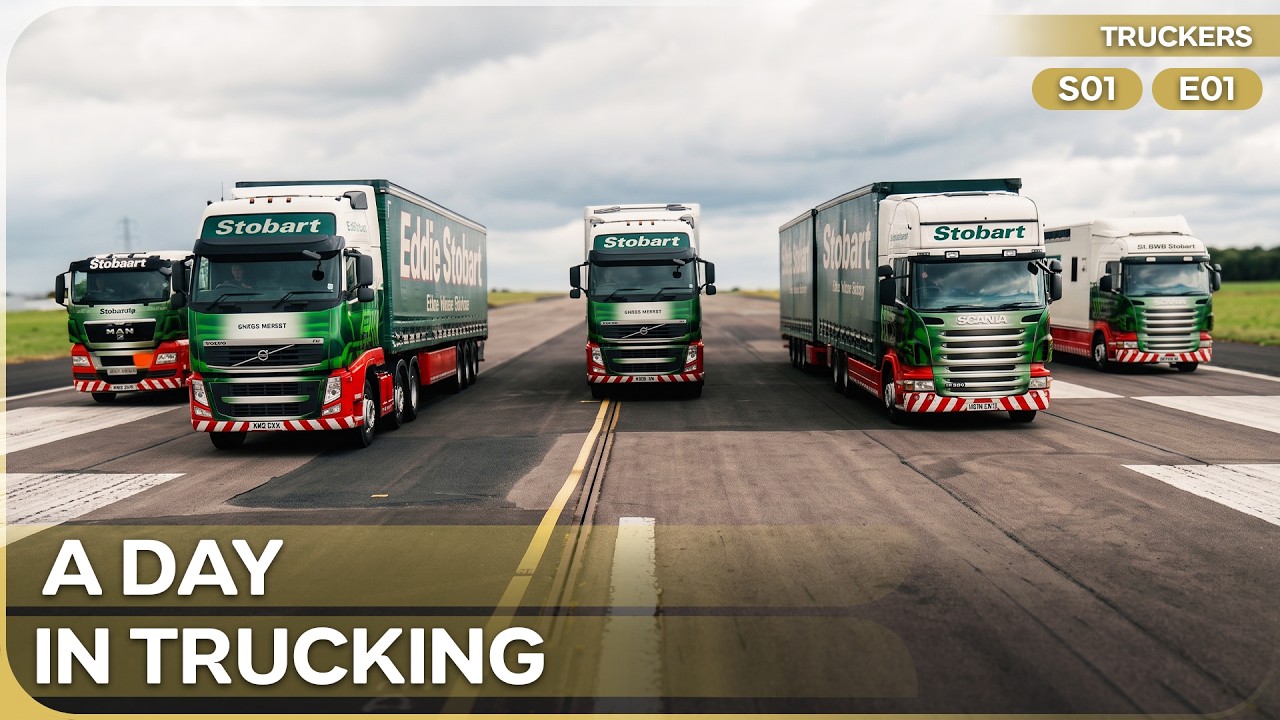 YouTube thumbnail for “Behind the Scenes of a £500 Million Empire | Truckers | Season 1 Episode 1” by Banijay Engine