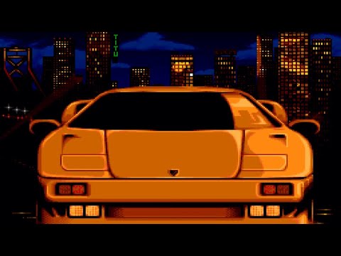 Lamborghini American Challenge (SNES) Playthrough