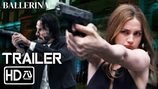 Ballerina: John Wick Spin Off Trailer (2024) Ana De Armas, Keanu Reeves, Norman Reedus | Fan Made