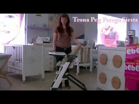 Video: Peg-Perego Siesta trona y tumbona: opiniones