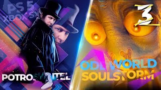 ODDWORLD SOULSTORM НА PS5 В 4К 60FPS - СТРИМ ПРОХОЖДЕНИЕ №3 [ПОЕЗД и СТАРЫЙ ТРЕЛЛИС]