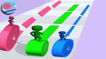 Layers Roll All Levels Gameplay Walkthrough Android,IOS New Update Levels  1-2