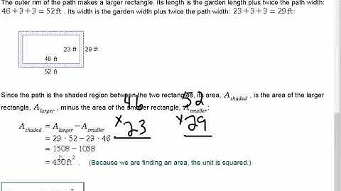 Area Between Two Rectangles
