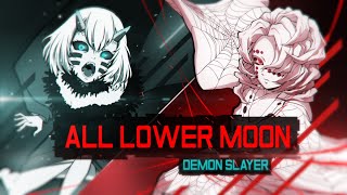 All Lower Moon - Kimetsu no Yaiba [POWER LEVELS] [60FPS] [SPOILERS]