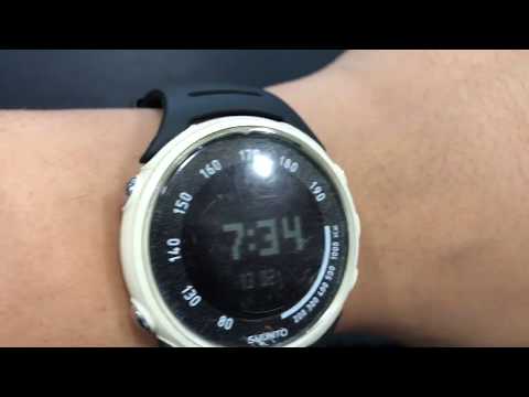 The Suunto T1C heart Rate Monitor and Fitness Trainer Watch - on my wrist