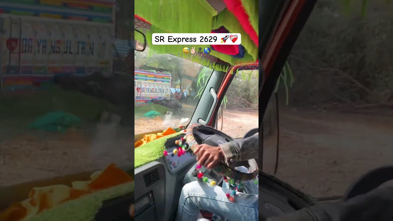 Beautiful pickup driver SR Express 🚀 mahek Express 2629 💫 