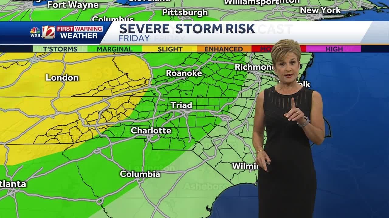 WATCH: Severe storm threat and high heat this weekend - YouTube