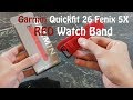 Garmin Fenix Quickfit 26 Genuine Red Band Review