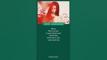Thumbnail of JENNIE - Handlebars (Ft. Dua Lipa) Easy Lyrics #shorts #jennie #handlebars #dualipa #ruby