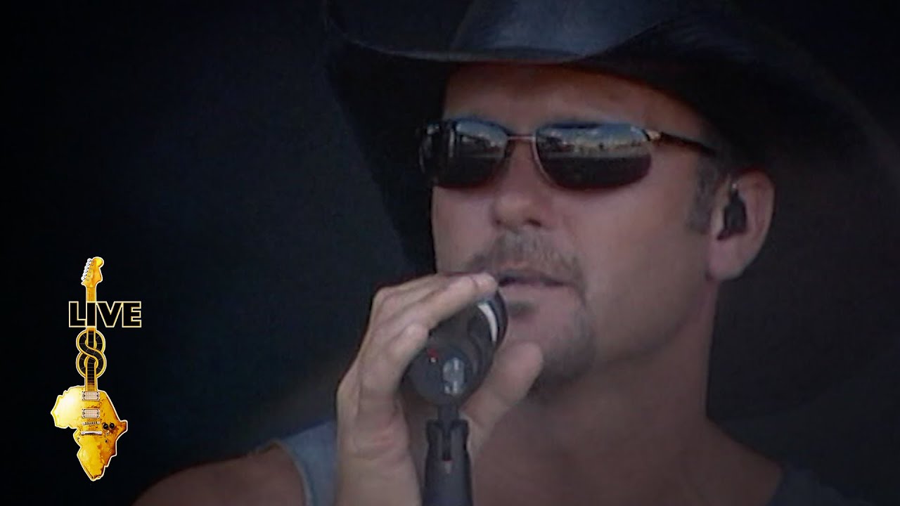Tim Mcgraw Live Like You Were Dying Live 8 2005