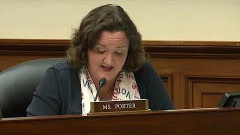 Congresswoman Katie Porter GRILLS Amgen CEO