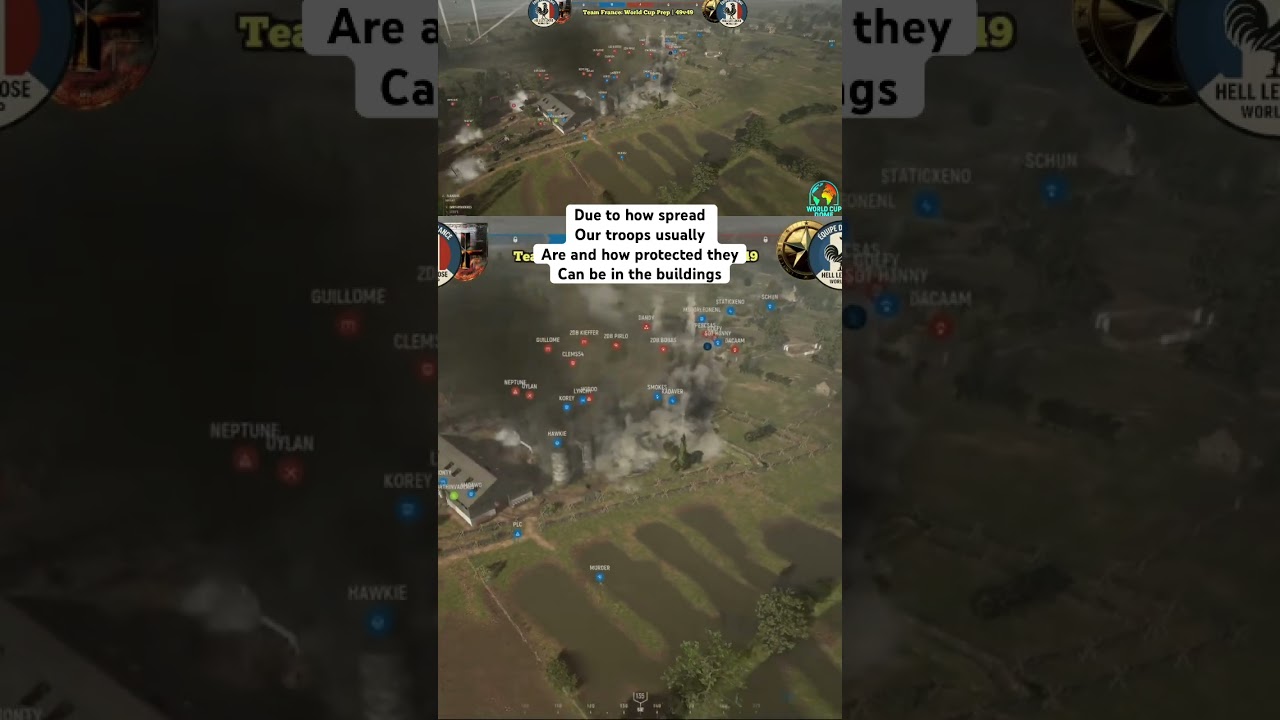 Hell Let Loose Competitive Education:  How effective are air strikes at getting raspberries ?