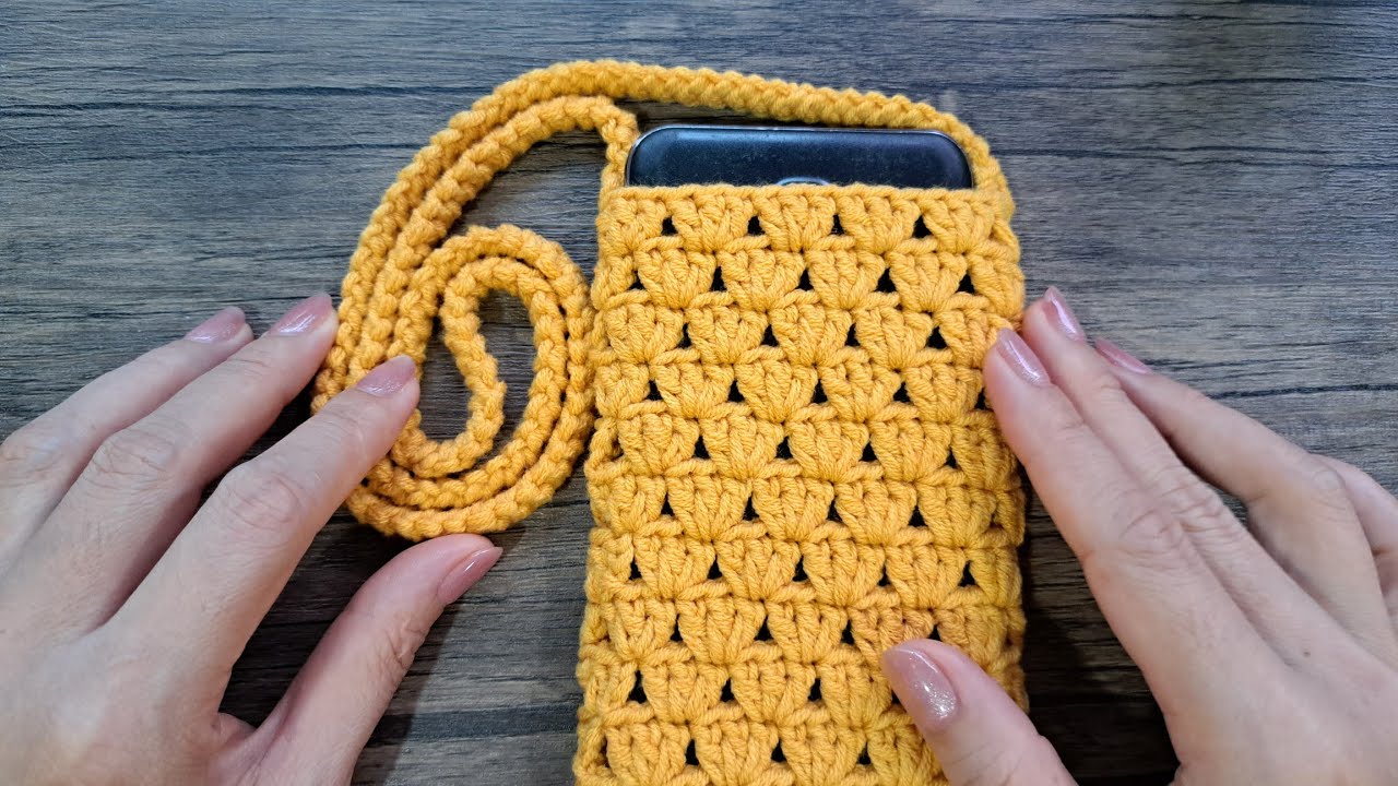 Cell Phone Holder and Coin Purse ~ FREE Crochet Pattern