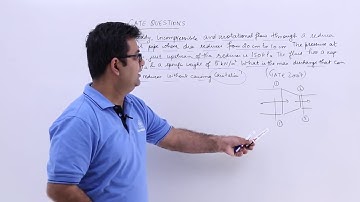 Fluid Mechanics - GATE Exercise 8