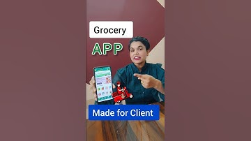 Grocery App Design | How to sell Grocery Online | Best business idea 2025, Make app #onlinegrocery