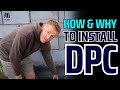 Damp proof course installation  3 different ways to use dpc
