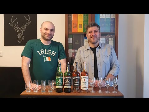 ვისკი Jameson |  4 სახეობის დეგუსტაცია