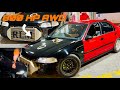 9 second 800hp turbo k24 awd civic street testingmotecroad tunefastest civic of redlinepk