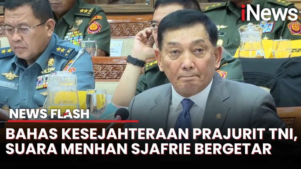 Dengan Suara Bergetar, Menhan Singgung Reformasi Birokrasi di DPR: Kita Tertinggal 22 Tahun