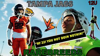 12U BATTLE YNC DAY 2 ACTION!! TAMPA JAGS VS #1 12U TEAM IN COUNTRY RAREBREEDS!!