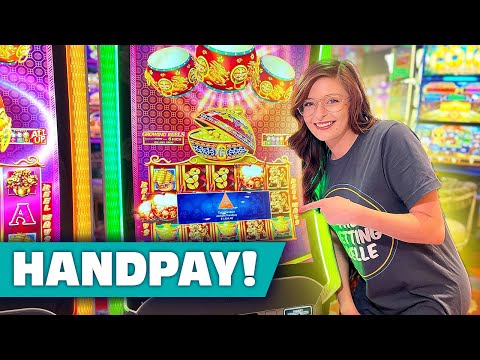 Our FIRST Handpay! Huge JACKPOT on $5.88 Bet!